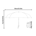 thumbnail image 3 of Ultralight Sun Umbrella for Women | Mini Portable Capsule Pocket Umbrella | Compact Folding Design for Sun & Rain Protection | Lightweight Travel Size | Stylish, Durable, Easy Open | Single, 3 of 6
