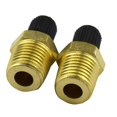 thumbnail image 4 of koolsoo 3x 2 Sets 1/4 Inch NPT Plated Brass Air Compressor Male Tank Fill Valve, 4 of 6