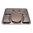 thumbnail image 3 of Verka American Stainless Steel 6 Compartment Tray, 3 of 5