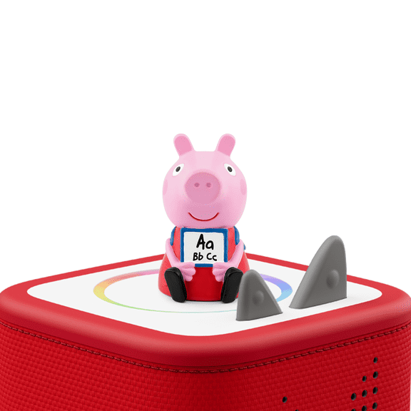 tonies Peppa Pig: Learn with Peppa Audio Play Figurine - English Only