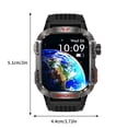 thumbnail image 3 of Chmadoxn Smart Watch HT29 Smartwatch Outdoor Sports LED Lamp Banknote Detection Lamp Call Altitude Barometric Pressure Bracelet Smart Watches, 3 of 9