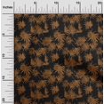 thumbnail image 2 of oneOone Cotton Poplin Brown Fabric Tropical Craft Projects Decor Fabric Printed By The Yard 56 Inch Wide, 2 of 4