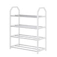 thumbnail image 2 of Shoe Racks Shelves,Shoe Rack Organizer,4-Tier Stackable Shoe Rack Storage Organizer,for Bedroom Closet,Entryway,Sturdy Shoe Rack for Closet,Garage & Corridor,Stackable Shoe Rack for Entryway, 2 of 8