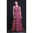 thumbnail image 4 of Bimba Robe de Soirée Sans Manches à Imprimé Floral pour Femme à Col Rond - Medium, 4 of 5