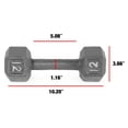 thumbnail image 3 of CAP Barbell Cast Iron Hex Dumbbell, 3 of 6