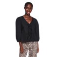 thumbnail image 1 of George Women's Tie Front Top, 1 of 6