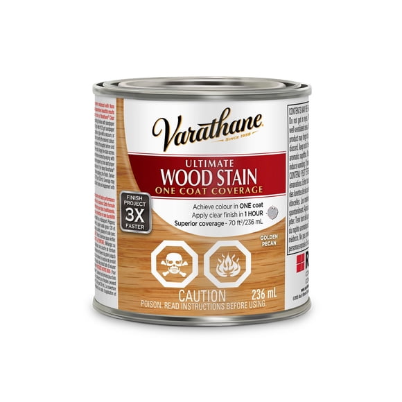 Varathane Ultimate Oil-Based Interior Wood Finish in Golden Pecan, 946 ml