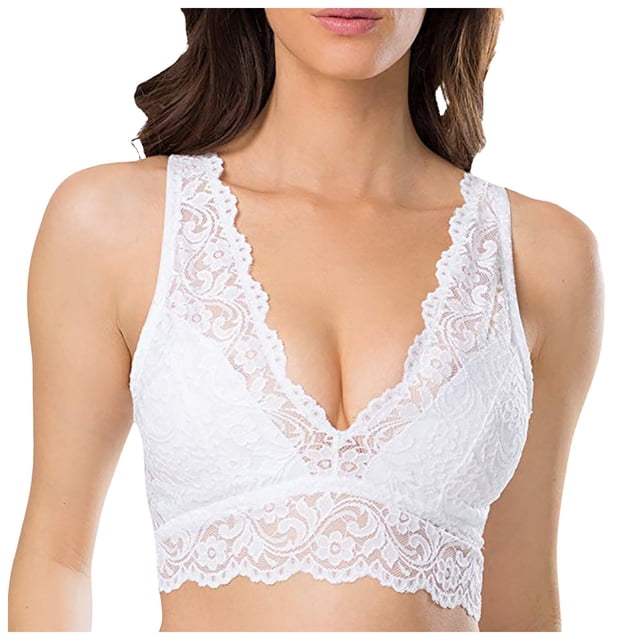 MIASHUI Bras for Women Lace Bra No Underwire Back Underwear