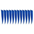 thumbnail image 2 of S SERENABLE 12 Pack s - 4 Inch Natural Turkey Feathers - Fletching DIY Hunting Training Blue, 2 of 9