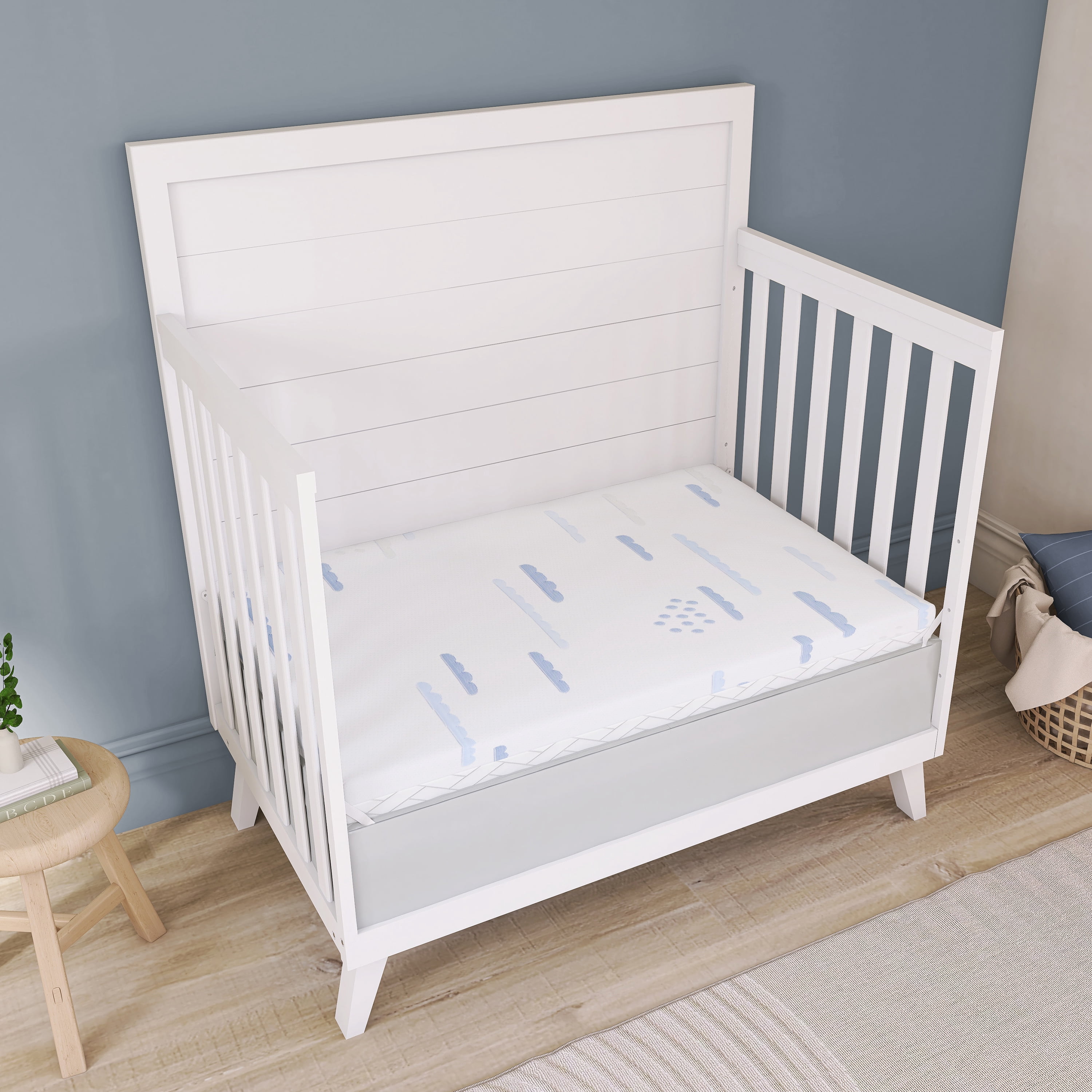 Dream On Me Rest EZ 2 in 1 Portable Crib Mattress