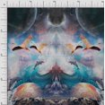 thumbnail image 1 of Soimoi Modal Satin Fabric Sea & Flying Bird Panel Printed Fabric 1 Yard 42 Inch Wide, 1 of 1