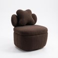 thumbnail image 1 of Modern Swivel Accent Chair with Storage - Soft Smooth Upholstery - Ergonomic Bucket Seat - 360° Rotating Lounge Chair, High Weight Capacity, Easy Assembly for Living Room, Bedroom, Office, 1 of 5