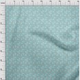 thumbnail image 4 of oneOone Polyester Spandex Turquoise Blue Fabric Animal Craft Projects Decor Fabric Printed By The Yard 56 Inch Wide, 4 of 5