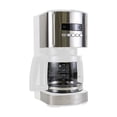 thumbnail image 1 of Kenmore Aroma Control Programmable 12-cup Coffee Maker, White/Stainless, 1 of 12