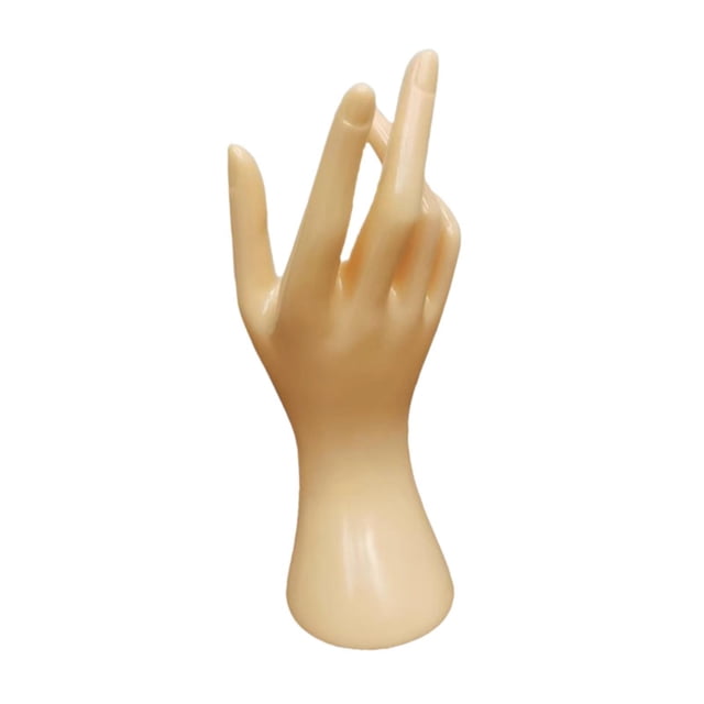 Esquirla Adults Mannequin Hand Model Lightweight Dressing Table Jewelry Display Stand Skin Color