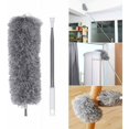 thumbnail image 1 of Microfiber Duster with Electrostatic Adsorption, Washable and Scratch-Resistant Cover for Furniture, Ceiling (360° Foldable Head), 1 of 5