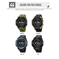 thumbnail image 4 of Czzoypi Multifunctional Outdoor Watch, Electronic Compass Barometer Altimeter Pedometer, Digital Sport Watch for Hiking Mountaineering Camping Daily Use, 4 of 7