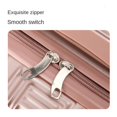 thumbnail image 4 of 14 inch Small Mini Travel Suitcase Password Box Cosmetic Box Hand Luggage Organizer Makeup Case Boarding Case With Metal corner 6, 4 of 6