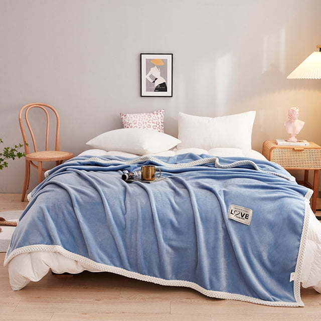 Cozy Flannel AirConditioner Blanket - High-Density For Ultimate