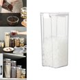 thumbnail image 2 of EIGTHTAIL Food Storage Containers Clearance! Plastic Food Storage Containers with Lids Small Airtight Containers Square School Lunch Containers for Children Leftover Food Containers Clear, 2 of 9