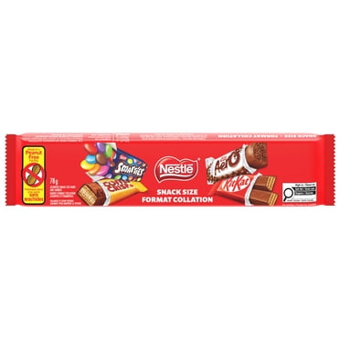FAVOURITES Snack Size KITKAT, AERO, SMARTIES, COFFEE CRISP, Made In A Peanut-free Facility