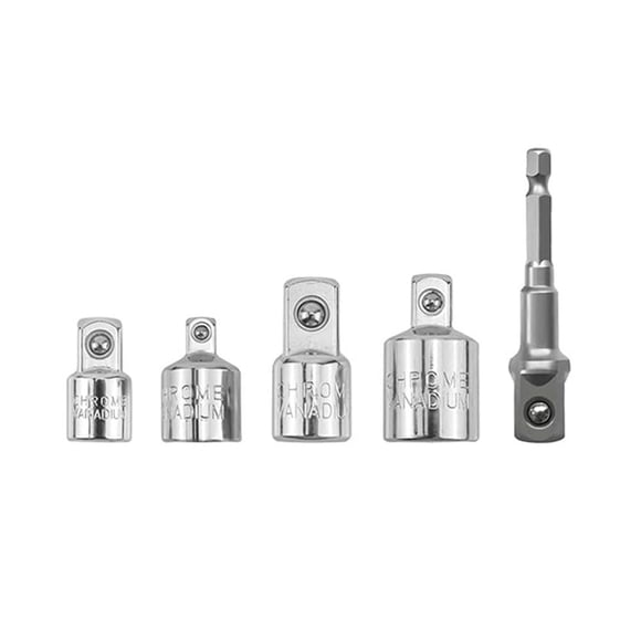 ZOUBAOQ Offset Extension Wrench for Electric Drill,2025 New Impact Wrench Extender Set for Socket Sets,Electric Ratchet Wrench, with 4 Socket Adapters and 1/2 Electric Drill Adapter for Tight Spaces