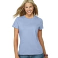 thumbnail image 1 of Hanes Womens Nano-T T-shirt, M, Light Blue, 1 of 1