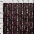 thumbnail image 3 of oneOone Viscose Chiffon Magenta Fabric Abstracts Craft Projects Decor Fabric Printed By The Yard 42 Inch Wide, 3 of 4