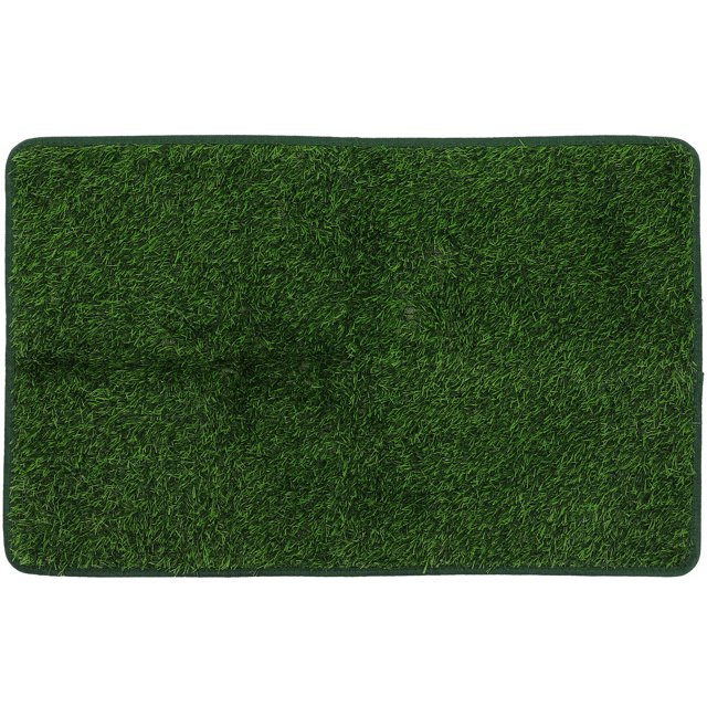 Miangastore Decorative Pet Pee Pad Delicate Pet Pee Mat Wear-resistant Grass Pad Pet Accessory