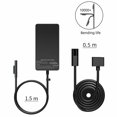 thumbnail image 2 of Microsoft Surface Chargeur d'Alimentation 65 W à Chargement Rapide, Port USB, pour Surface Pro Livre Portable, 2 of 9