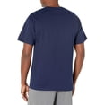 thumbnail image 2 of Hanes Mens Beefy-T Classic Crewneck Cotton Tee, XL, Navy, 2 of 5