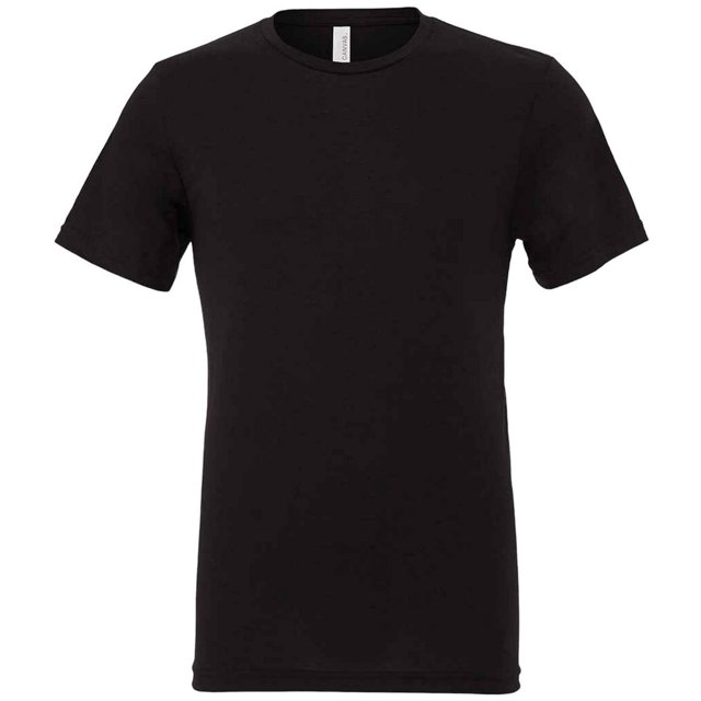 BELLA+CANVAS T-Shirt à Col Rond en Mélange pour Hommes/femmes