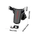 thumbnail image 3 of CEHVOM Car Phone Holder,Car Phone Holder Mount,Cell Phone Cup Holder Car Mount,Car Mobile Phone Car Navigation Fixed Mobile Phone Vent Universal Universal Bracket, 3 of 6