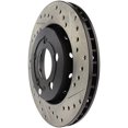 thumbnail image 4 of Stoptech 127.33069L 21.9 mm Slotted & Drilled Sport Brake Rotor for Audi TT, 4 of 4