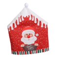 thumbnail image 4 of Christmas Chair Slip Cover Christmas Back Cover Ornaments Chair Protector Decor C, 4 of 9