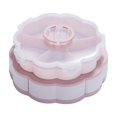 thumbnail image 1 of Dvkptbk serving plate Divided Serving Tray That Spins - Perfects for Snacks, 1 of 5