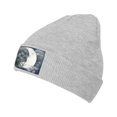 thumbnail image 1 of ZICANCN Bonnet Tricoté-Moon Boy Books Bonnet d'Hiver Doux Chaud Classique pour Hommes Femmes Nuages Lanterne Lecture Rêve, 1 of 6