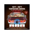 thumbnail image 4 of Electric Roaster Oven, 26 QT Turkey Roaster Oven With Self-Basting Lid, 1450W Roaster Oven With Defrost & Warm Function, Adjustable Temperature, Removable Pan & Rack, Fits Turkeys Up To 30LBS, 4 of 10