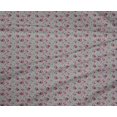 thumbnail image 4 of oneOone Polyester Lycra Fabric Leaves & Flower Floral Printed Craft Fabric BTY 56 Inch Wide, 4 of 4