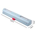 thumbnail image 3 of Suncoda Cling Wrap Cutter, Plastic Wrap Dispenser with Cutter Aluminum Foil Dispenser Refillable Wrap Dispenser Plastic Food Wrap Dispenser Cling Film Dispenser., 3 of 8
