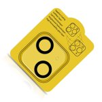 Langgg Protecteur d'écran de caméra HD Protecteur d'écran en verre trempé résistant aux rayures Compatible pour iPhone 13 Type 3