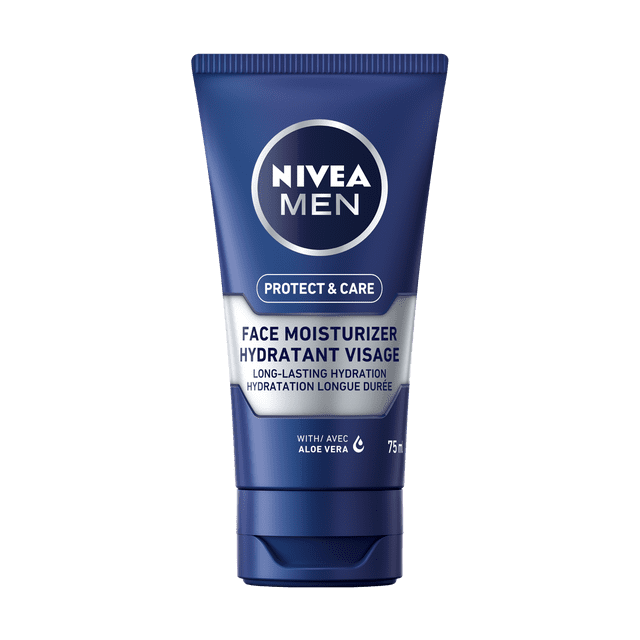 NIVEA MEN Protect & Care Face Moisturizer for Dry Skin, 75 mL