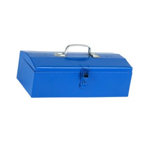 tamizeot Iron Tool Box Tool Storage Case Hand Portable Tool Case for Workshop Garages