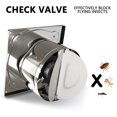 thumbnail image 5 of Stainless Steel Exhaust Fan Wall Mounted Ventilation Fan for Kitchen Bathroom, 5 of 5
