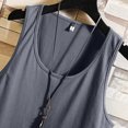 thumbnail image 3 of EGNMCR Débardeurs Homme Homme Entraînement Physique Ample Sans Manches Musculation Col Rond Gilet Débardeurs, 3 of 6