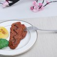 thumbnail image 2 of Unique Bargains Home Kitchen Gadget Stainless Steel Tableware Dinner Forks Silver Tone 5pcs, 2 of 3