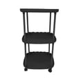 thumbnail image 2 of Fwttom Small Plastic Furn Iture, Mini Table Easy Small Apartment Bedside Table Small Table, 2 of 6