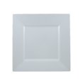 thumbnail image 1 of Maryland Plastics Plastic Assiette de 9,5 Po / Blanc / Simplement Carrée / 10 Pcs, 1 of 4
