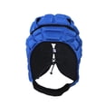 thumbnail image 3 of DYNWAVECA Casque de Rugby pour Enfants Casque de Soccer Rembourrage Doux Universel Couvre-Chef de Soccer pour Planche à Roulettes Drapeau de Soccer Soccer Extérieur S Bleu, 3 of 10