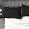 thumbnail image 3 of Swift Home 2-Pack Premium Solid Pillowcases, Luxuriously Soft, Easy Care, Standard, 3 of 4